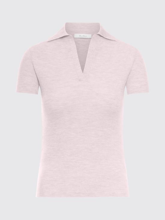 26SS 막스마라 폴로 티셔츠 2611361171600 014 Pink - MAX MARA