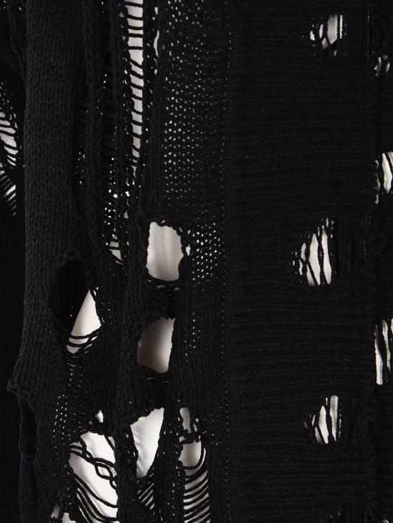 26SS 와이즈 요지 야마모토 스웨터 YQK65046 2 Black - Y’S YOHJI YAMAMOTO