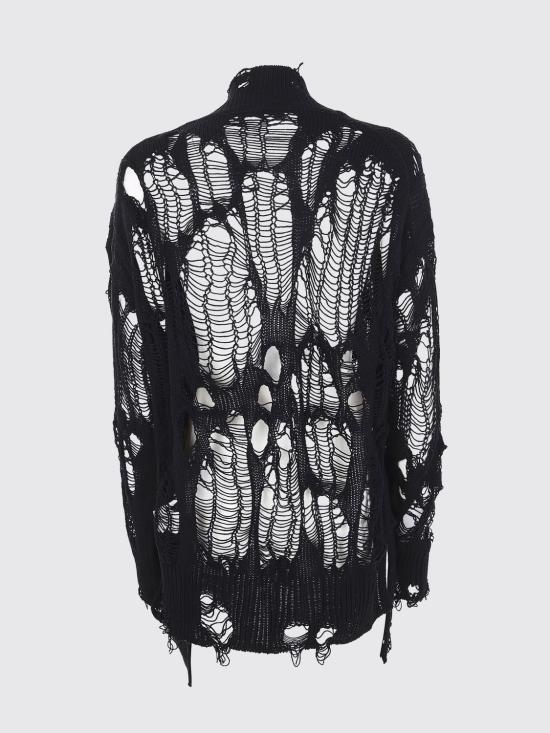 26SS 와이즈 요지 야마모토 스웨터 YQK65046 2 Black - Y’S YOHJI YAMAMOTO