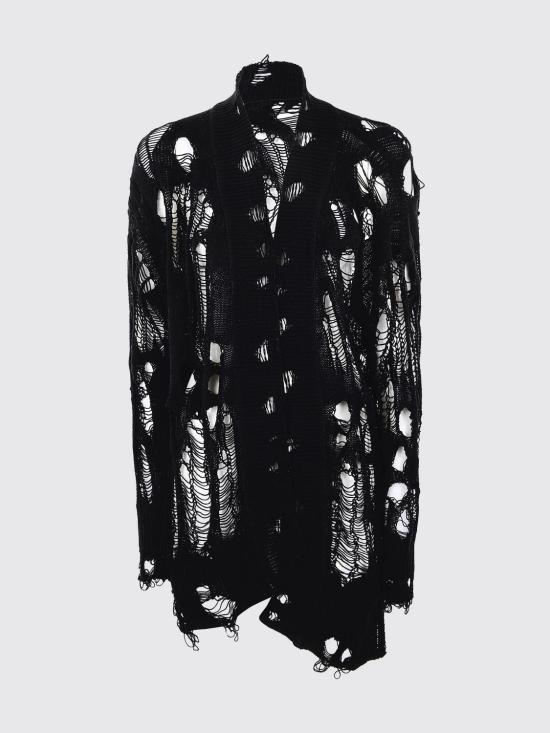 26SS 와이즈 요지 야마모토 스웨터 YQK65046 2 Black - Y’S YOHJI YAMAMOTO