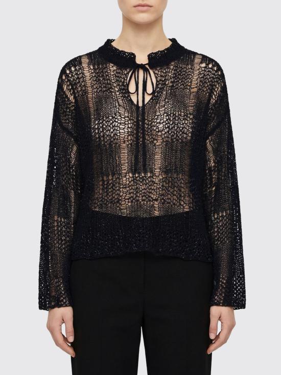 26SS 와이즈 요지 야마모토 스웨터 YQK04681 2 Black