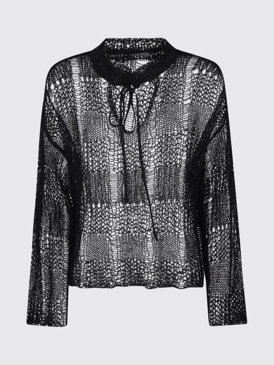 26SS 와이즈 요지 야마모토 스웨터 YQK04681 2 Black - Y’S YOHJI YAMAMOTO