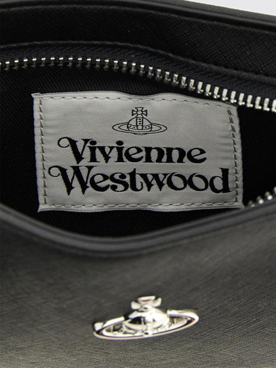 26SS 비비안웨스트우드 타샤 숄더 폰백 5801000JWS0021 N401 Black - VIVIENNE WESTWOOD