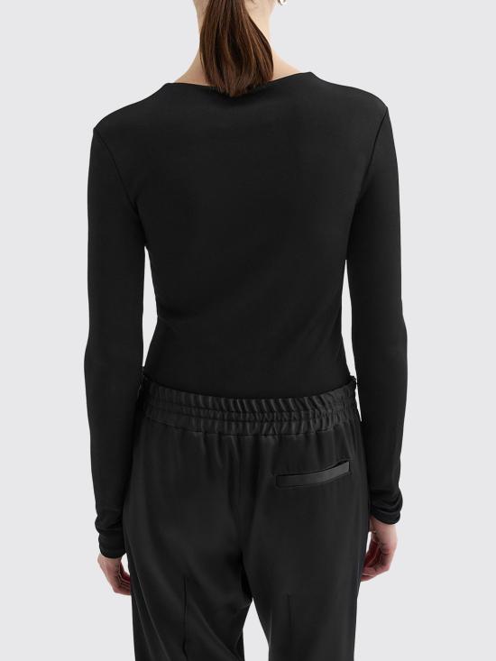 26SS 질샌더 스웨터 J04NC0003J65016 001 Black - JIL SANDER