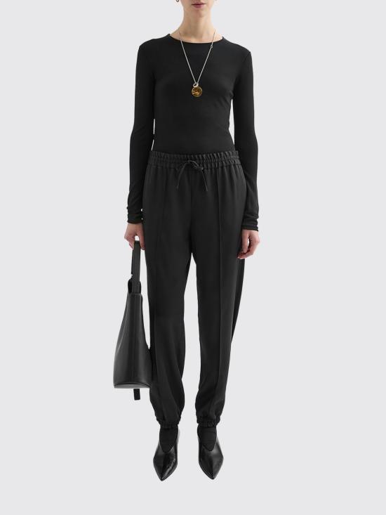 26SS 질샌더 스웨터 J04NC0003J65016 001 Black - JIL SANDER