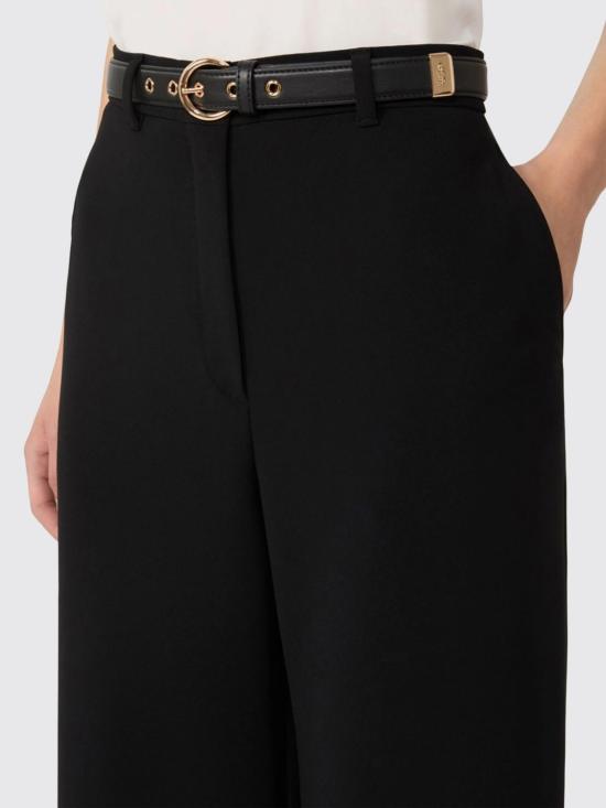 26SS 막스마라 스튜디오 팔라초 팬츠 2616131025600 001 Black - MAX MARA STUDIO