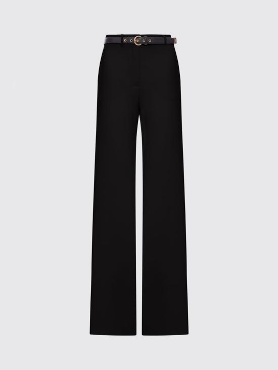 26SS 막스마라 스튜디오 팔라초 팬츠 2616131025600 001 Black - MAX MARA STUDIO