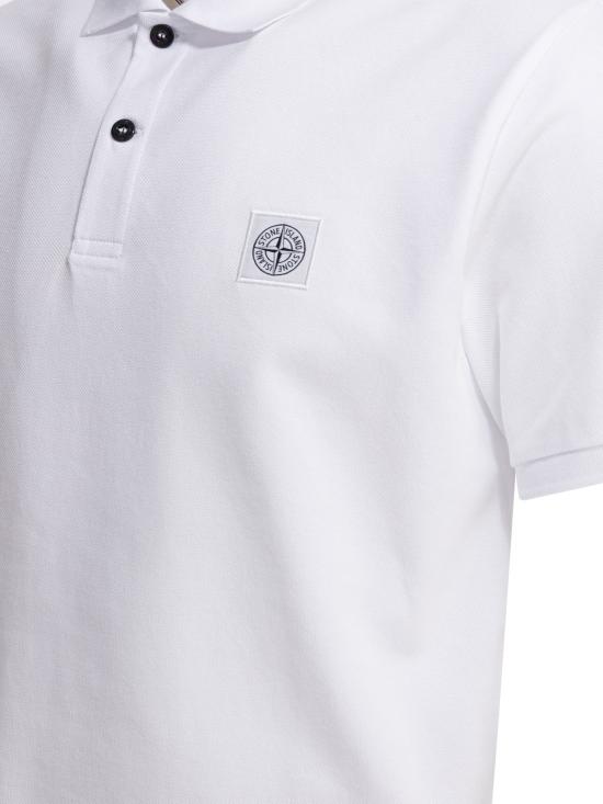 26SS 스톤 아일랜드 폴로 티셔츠 2200011S0039V0001 White - STONE ISLAND
