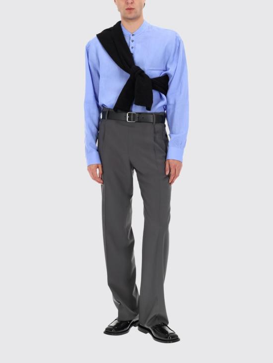 26SS 조르지오 아르마니 긴팔 셔츠 GM003501TE11049 UA017 Violet - GIORGIO ARMANI