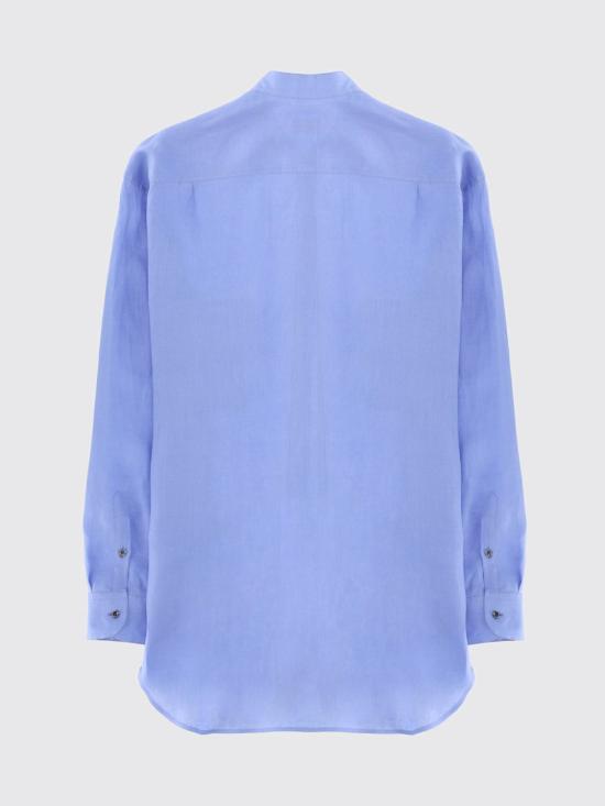 26SS 조르지오 아르마니 긴팔 셔츠 GM003501TE11049 UA017 Violet - GIORGIO ARMANI