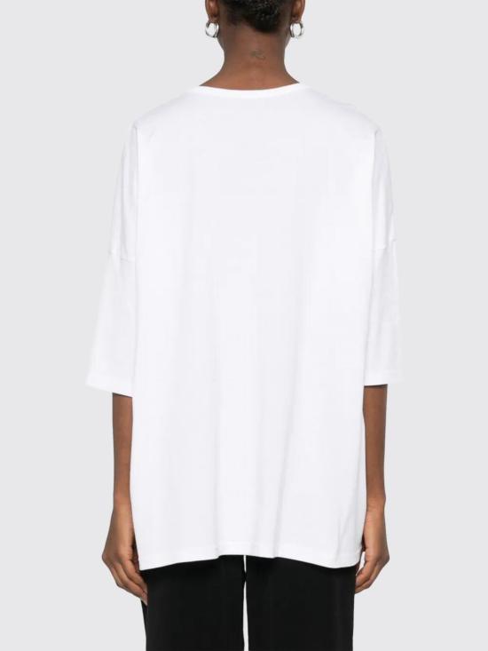 26SS 와이즈 요지 야마모토 반팔 티셔츠 YQT27678 1 White - Y’S YOHJI YAMAMOTO