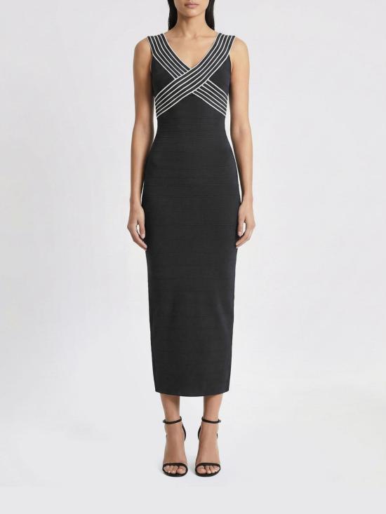 26SS 엘리자베타프랜치 롱 원피스 AM75S61E2 685 Black