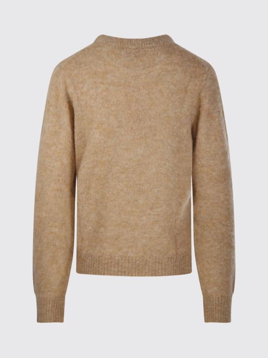 26SS 가니 베어 그래픽 울 니트 A1070091 118 Camel - GANNI