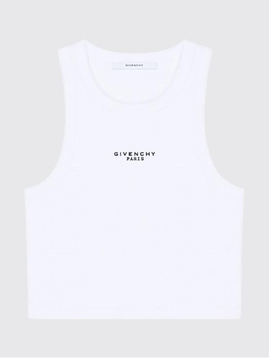 26SS 지방시 민소매 티셔츠 BW70FNP7BR 100 White