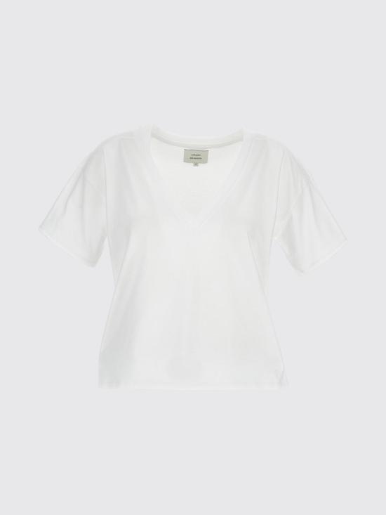 26SS 루루 드 세종 반팔 티셔츠 FAAALDS White - LOULOU DE SAISON