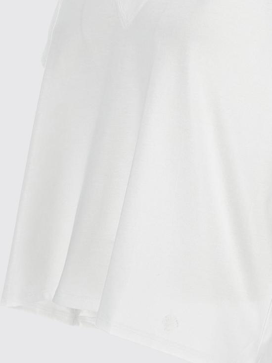 26SS 루루 드 세종 반팔 티셔츠 FAAALDS White - LOULOU DE SAISON