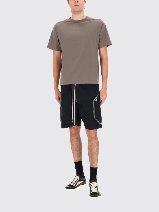 26SS 릭 오웬스 반팔 티셔츠 RU01F2232JA 34 Grey - RICK OWENS