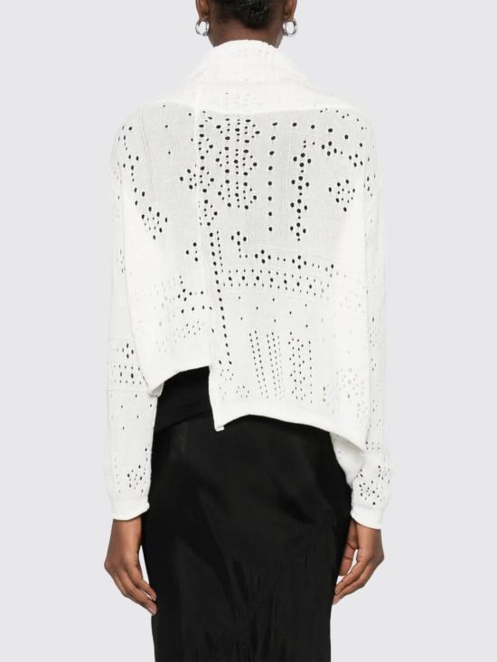 26SS 와이즈 요지 야마모토 스웨터 YQT12673 1 White - Y’S YOHJI YAMAMOTO
