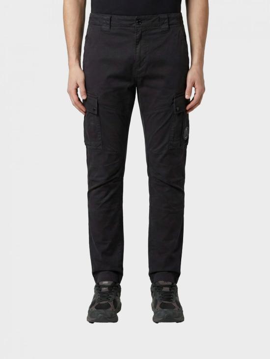 26SS 씨피 컴퍼니 스트레치 새틴 카고 팬츠 RSCMPA743A005694G 999 Black