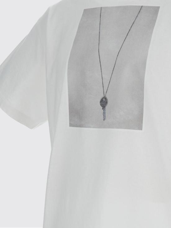 26SS MM6 메종마르지엘라 반팔 티셔츠 SH0GC0068M20050 101 White - MM6 MAISON MARGIELA