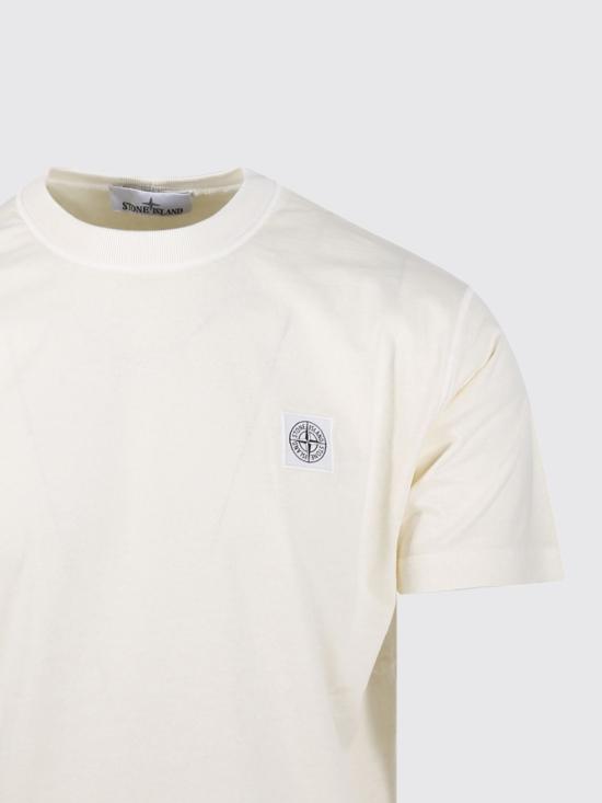 26SS 스톤 아일랜드 반팔 티셔츠 2100026S0057 V0193 Ivory - STONE ISLAND