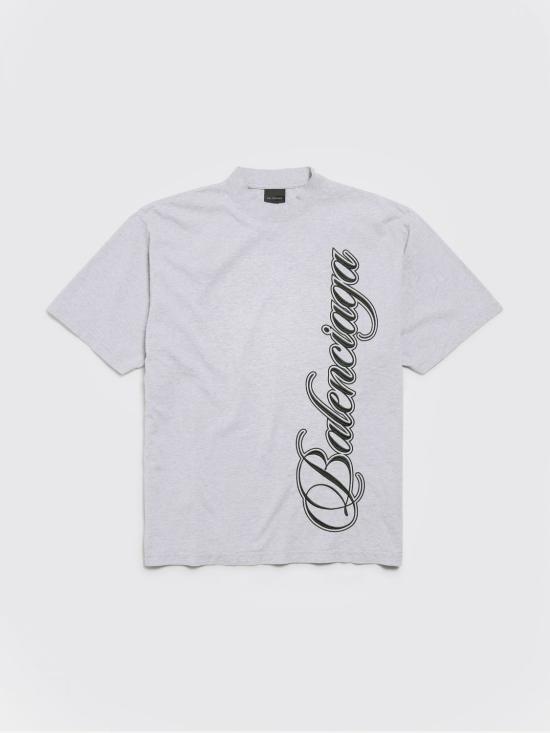 26SS 발렌시아가 반팔 티셔츠 764235TTVM7 2569 Grey