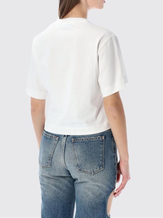 26SS 오프화이트 반팔 티셔츠 OWAA090S26JER001 0110 White - OFF WHITE