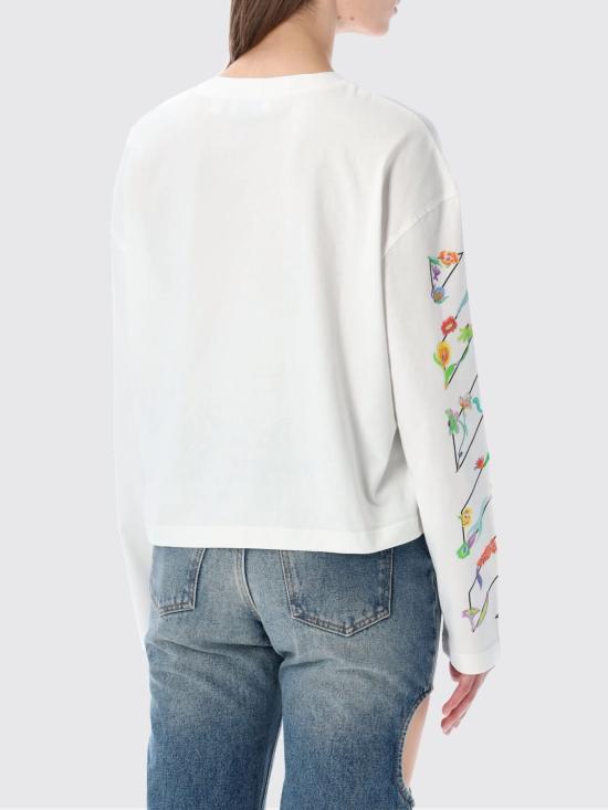 26SS 오프화이트 반팔 티셔츠 OWAB038S26JER001 0149 White - OFF WHITE