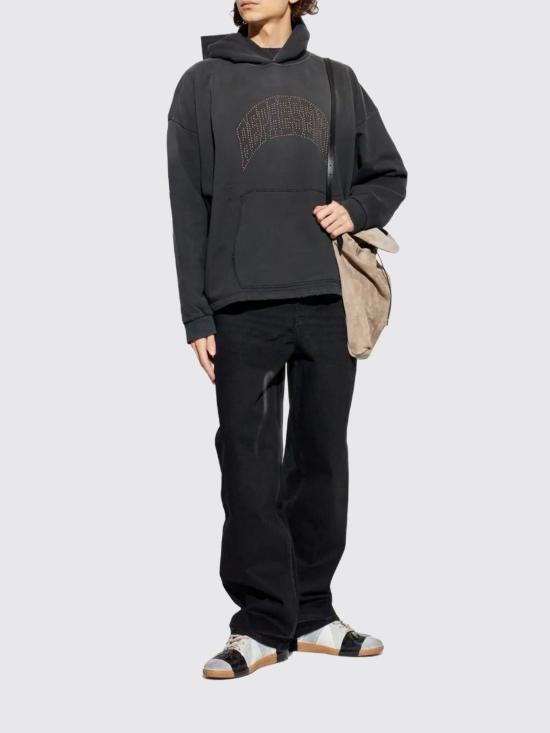 26SS 리프레젠트 긴팔 티셔츠 MLM100437 STAINED Black - REPRESENT