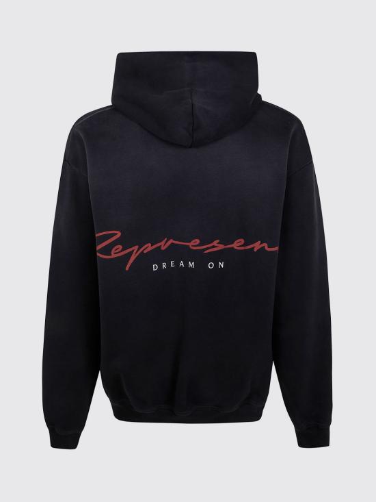 26SS 리프레젠트 긴팔 티셔츠 MLM100762 STAINED Black - REPRESENT