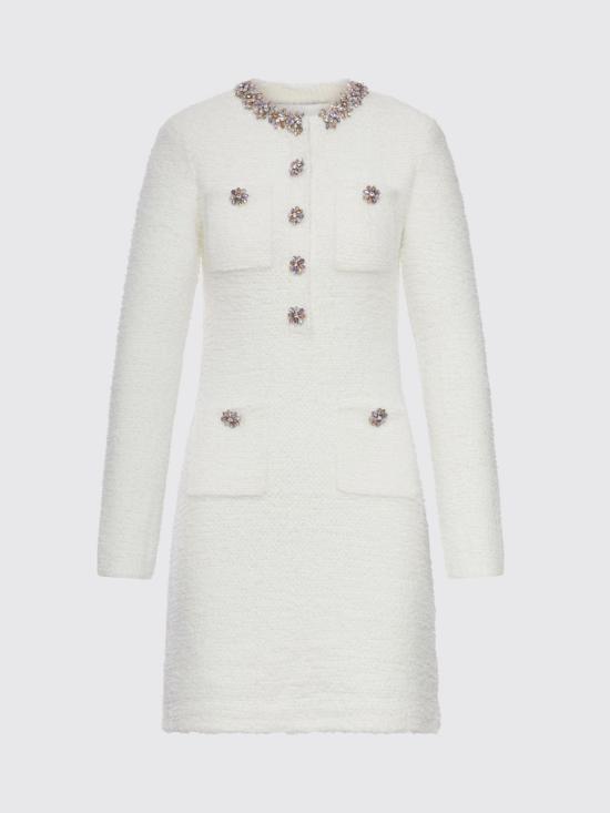 26SS 셀프 포트레이트 롱 원피스 RS26221SC CREAM Nude - SELF PORTRAIT