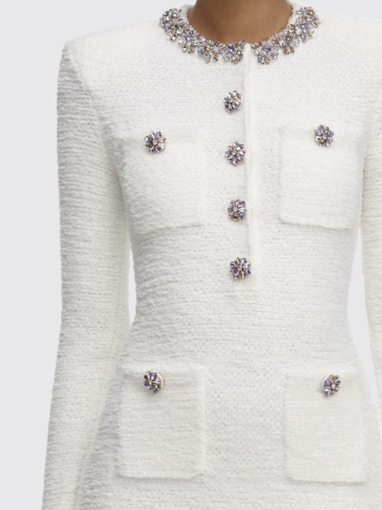 26SS 셀프 포트레이트 롱 원피스 RS26221SC CREAM Nude - SELF PORTRAIT