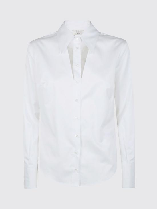 26SS 엘리자베타프랜치 셔츠 CA12861E2 100 White - ELISABETTA FRANCHI