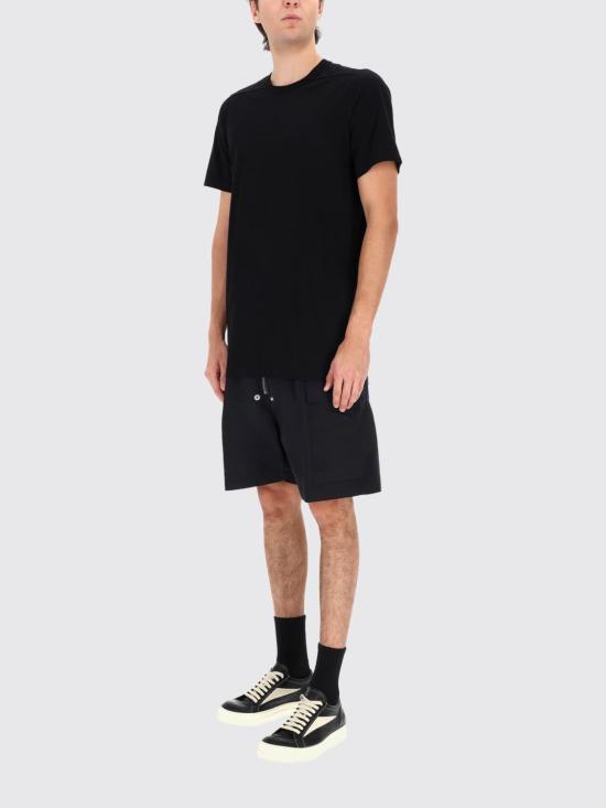 26SS 릭 오웬스 반팔 티셔츠 RU01F2264JA 09 Black - RICK OWENS