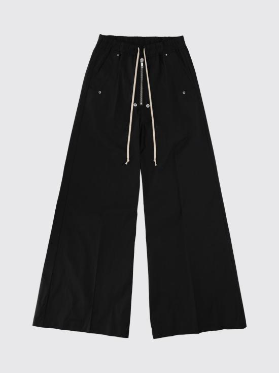 26SS 릭 오웬스 스트레이트 팬츠 RU01F2366TE 09 Black - RICK OWENS