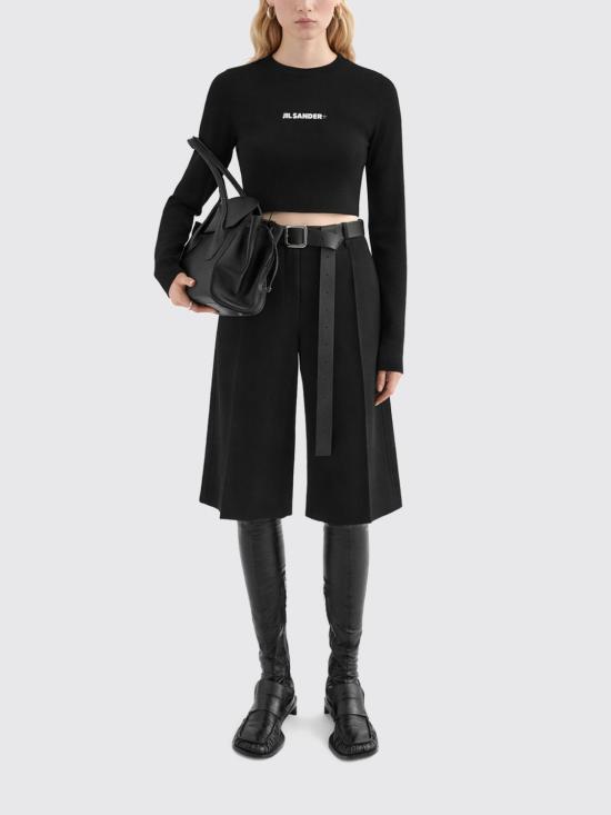 26SS 질샌더 긴팔 티셔츠 J40SD0115J20011 001 Black - JIL SANDER
