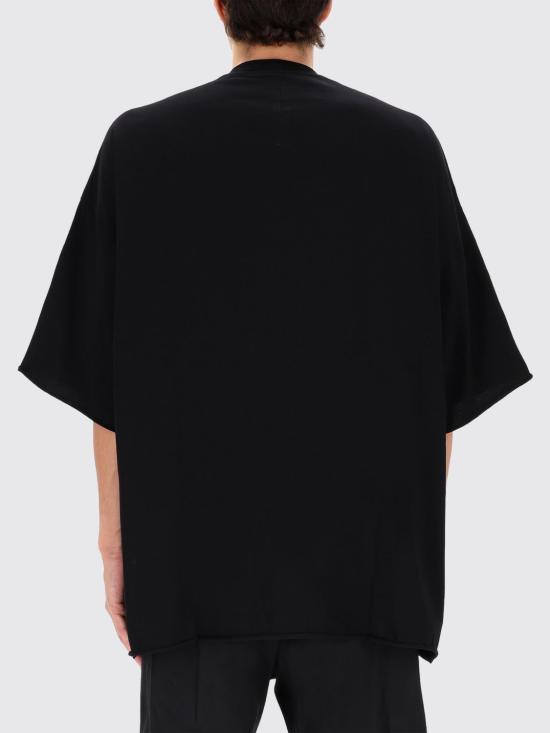 26SS 릭 오웬스 반팔 티셔츠 RU01F2283JA 09 Black - RICK OWENS