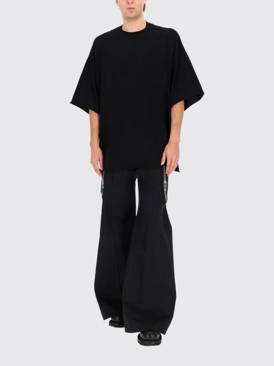 26SS 릭 오웬스 반팔 티셔츠 RU01F2283JA 09 Black - RICK OWENS