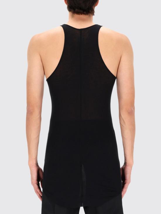 26SS 릭 오웬스 반팔 티셔츠 RU01F2150MR 09 Black - RICK OWENS