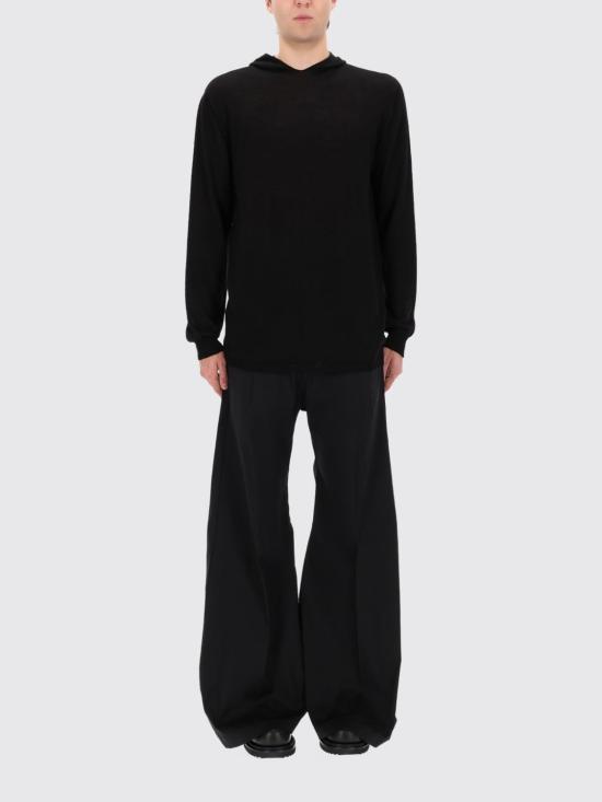 26SS 릭 오웬스 긴팔 티셔츠 RU01F2623M 09 Black - RICK OWENS