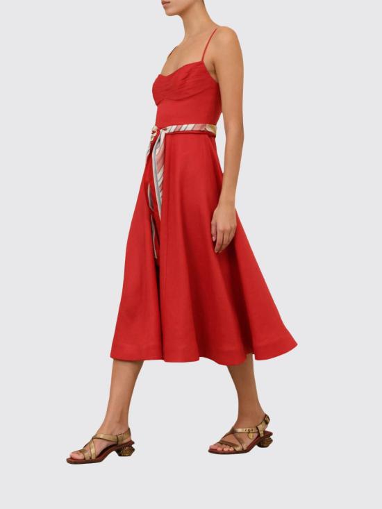 26SS 짐머만 롱 원피스 6939DC261 Red - ZIMMERMANN