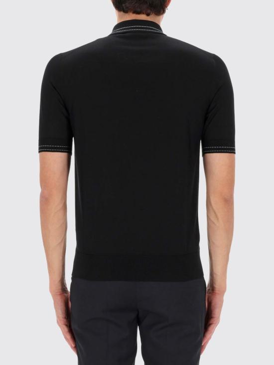 26SS 돌체앤가바나 폴로 티셔츠 GXZ02TJBSOI N0000 Black - DOLCE & GABBANA