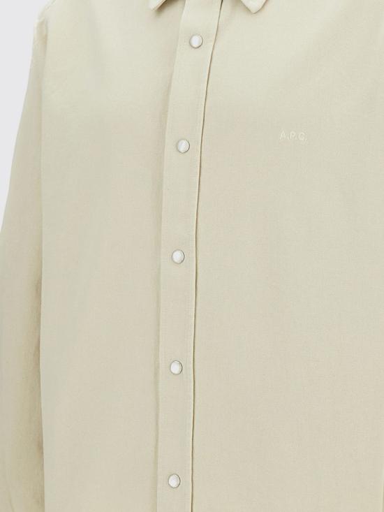 26SS 아페쎄 긴팔 셔츠 COHLDH32050 AAE Beige - A.P.C.