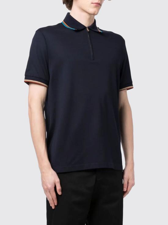 26SS 폴 스미스 폴로 티셔츠 M1R487YL00089 49 Blue - PAUL SMITH