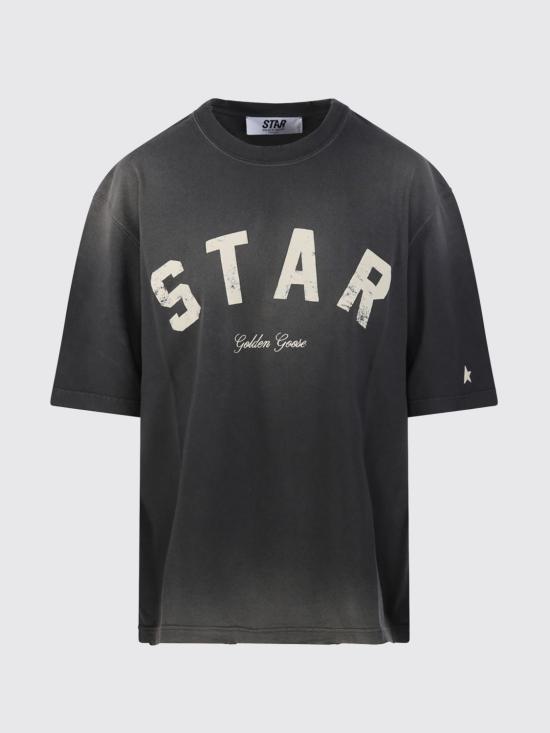 26SS 골든구스 반팔 티셔츠 GUP01873P002419 60666 Charcoal - GOLDEN GOOSE