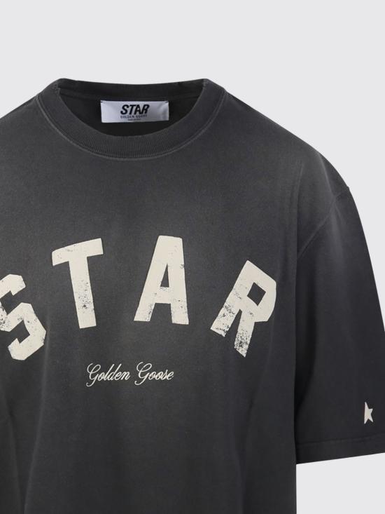 26SS 골든구스 반팔 티셔츠 GUP01873P002419 60666 Charcoal - GOLDEN GOOSE