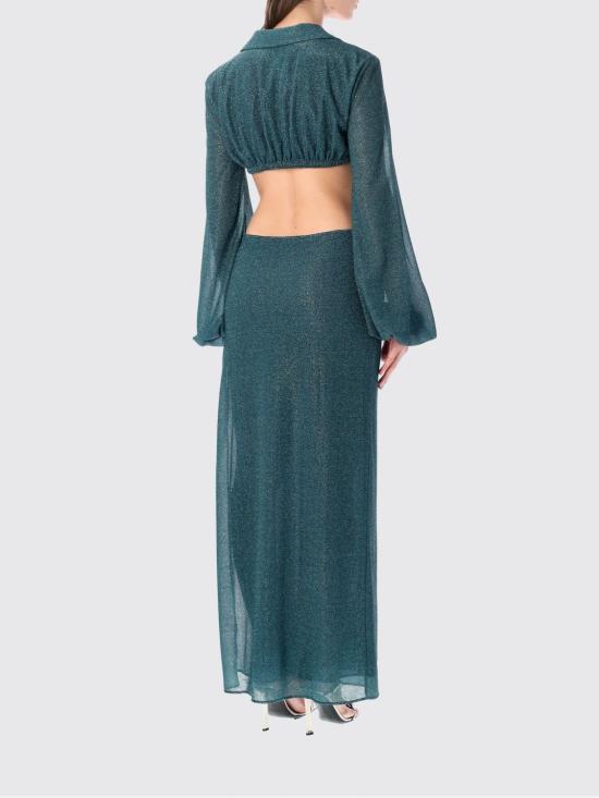 26SS 오세리 롱 원피스 LCS261 Peacock - OSÉREE