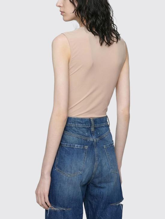 26SS 마르지엘라 V넥 가디건 S51NA0065S20518 121 Nude - MAISON MARGIELA