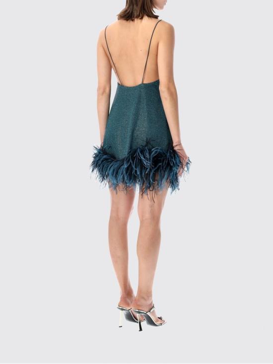 26SS 오세리 롱 원피스 LDF213 Peacock - OSÉREE