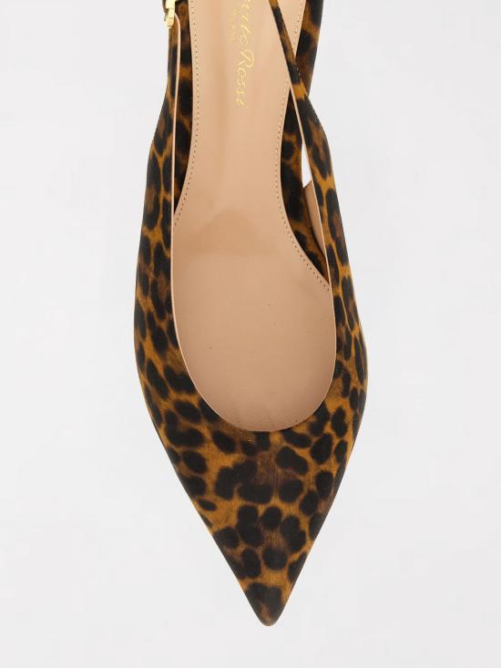 26SS 지안비토로시 플랫 슈즈 G9554605RICCMD ALLP Brown - GIANVITO ROSSI